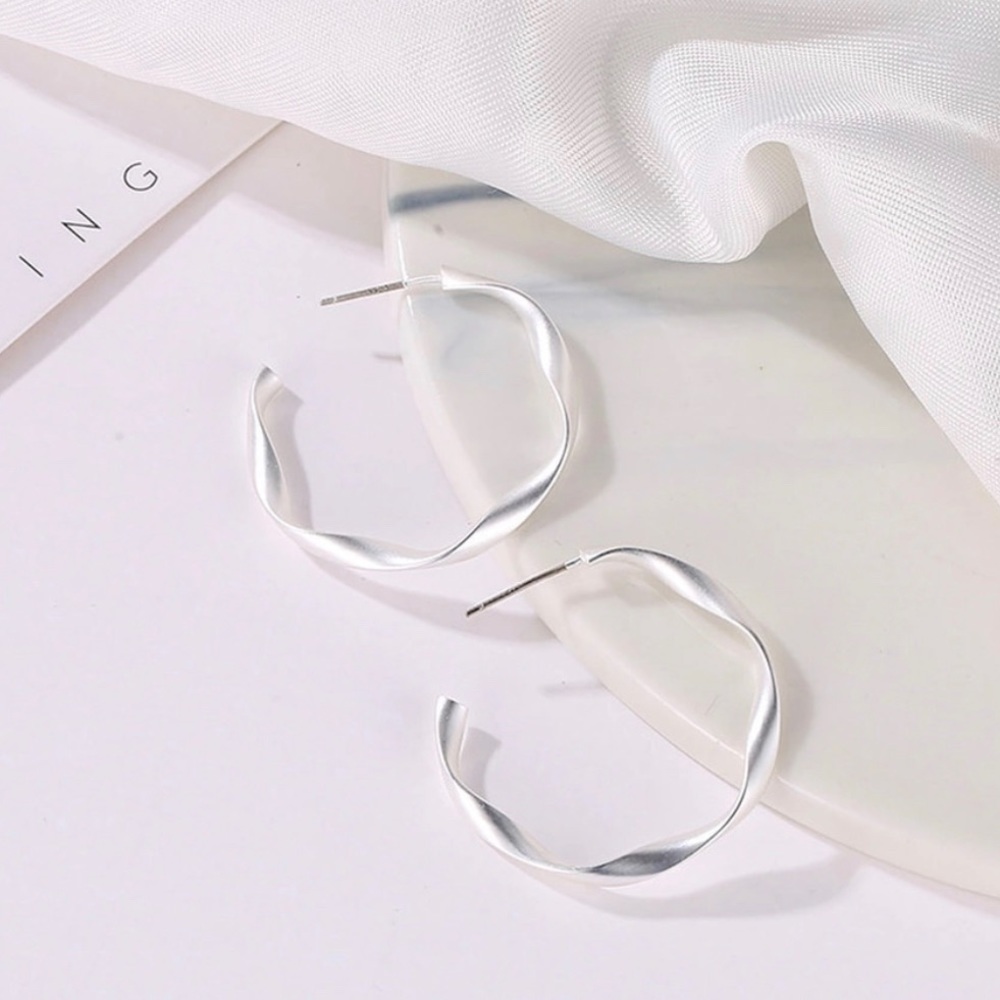 Hoop earrings